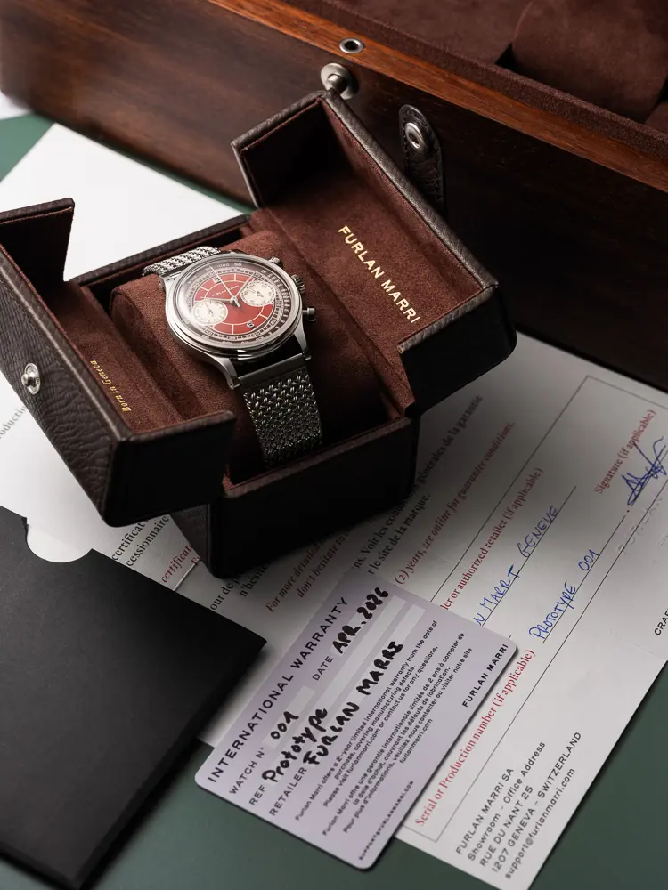 Furlan Marri, WORKSHOP PROTOTYPE Mechaquartz Chronograph Image 1++