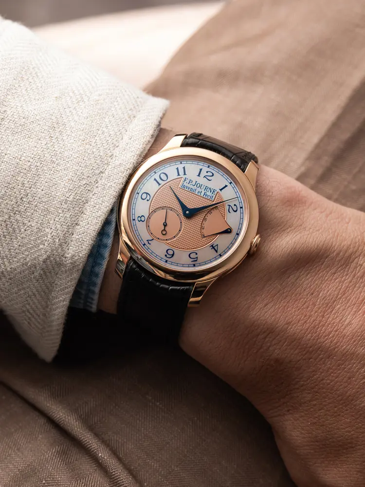 FP Journe, Chronomètre Souverain, Nacre Image 1++
