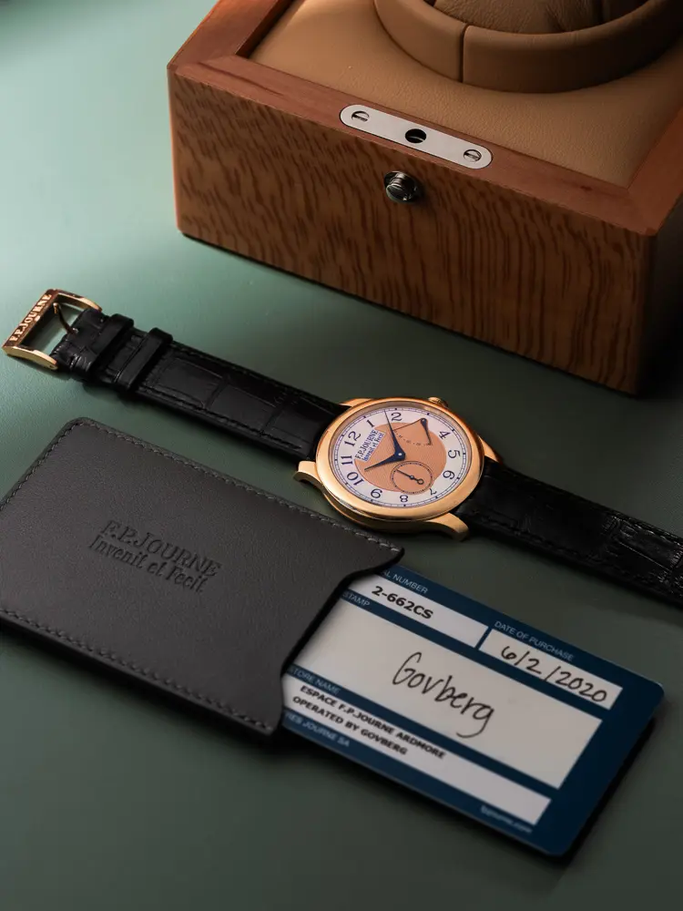 FP Journe, Chronomètre Souverain, Nacre Image 1++