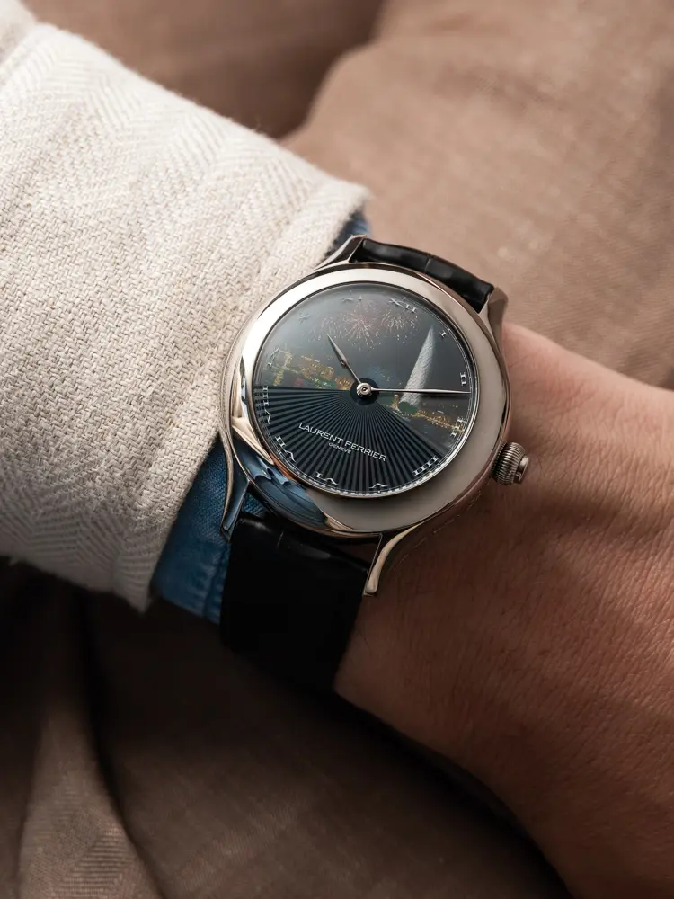 Laurent Ferrier, PIECE UNIQUE Galet Secret Tourbillon Image 1++