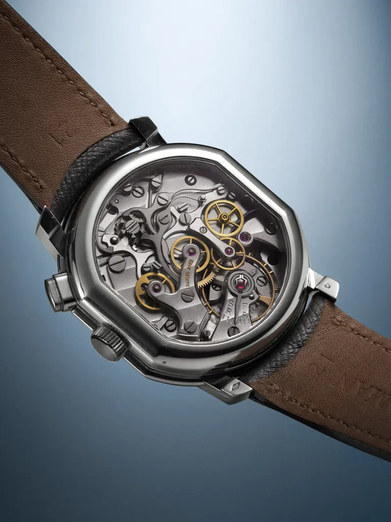 Daniel Roth, "First Gen" Platinum Monopusher Chronograph Image 1++