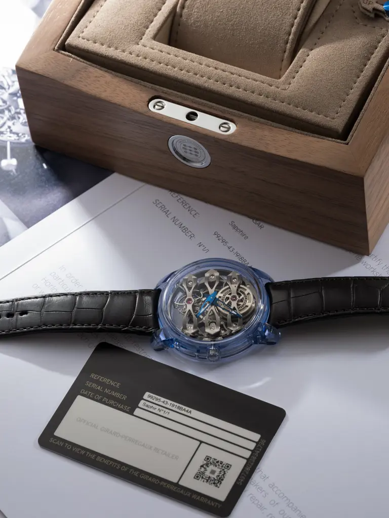 Girard-Perregaux, "Piece Unique" Quasar Azure Image 1++