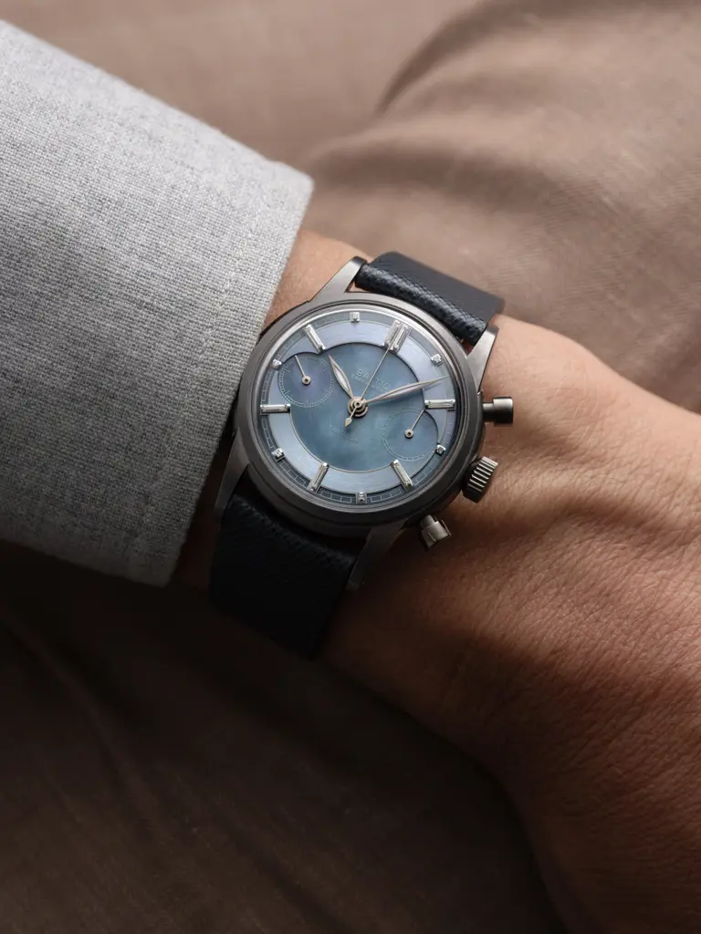 Baltic, Stepgraph Tantalum Prototype « Polar Mother of Pearl » Image 1++