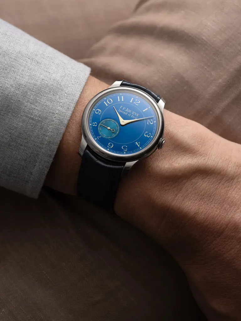 F.P.Journe, Chronomètre Bleu Image 1++