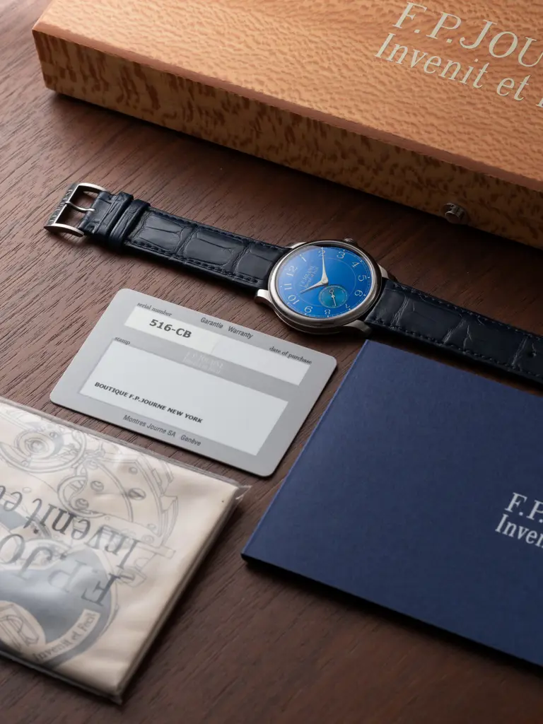 F.P.Journe, Chronomètre Bleu Image 1++