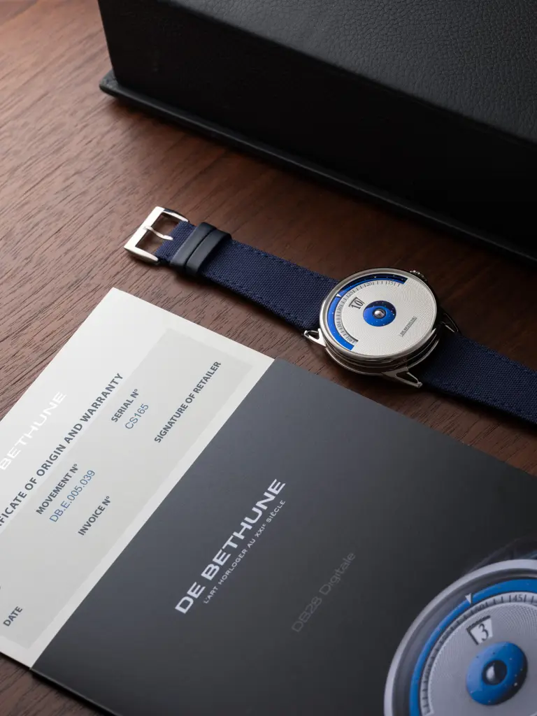 De Bethune, Piece Unique "DB25" DB28 Digitale Image 1++