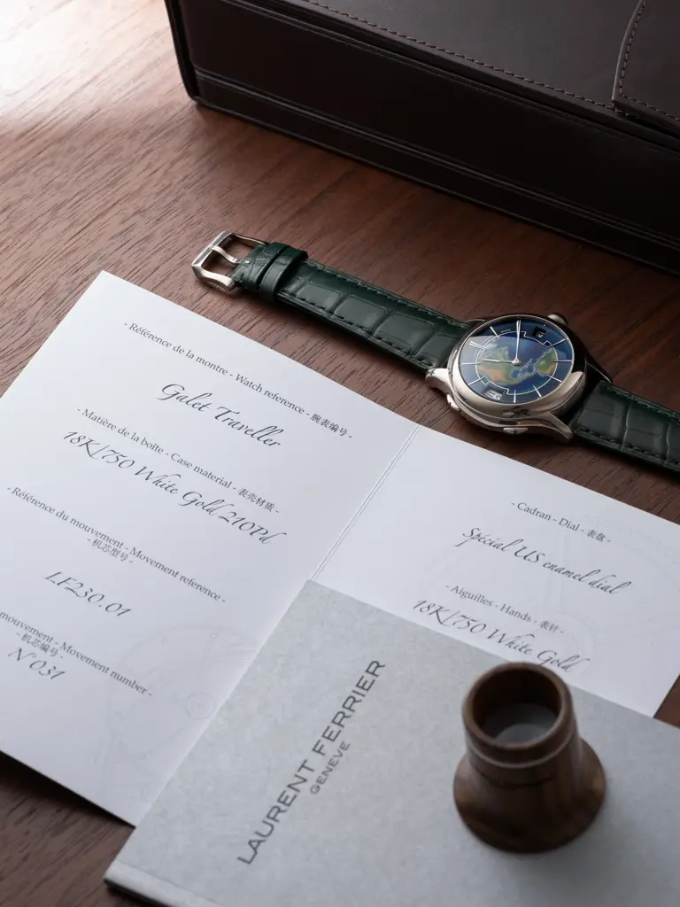 Laurent Ferrier, Galet Traveller Enamel U.S. Limited Edition Image 1++