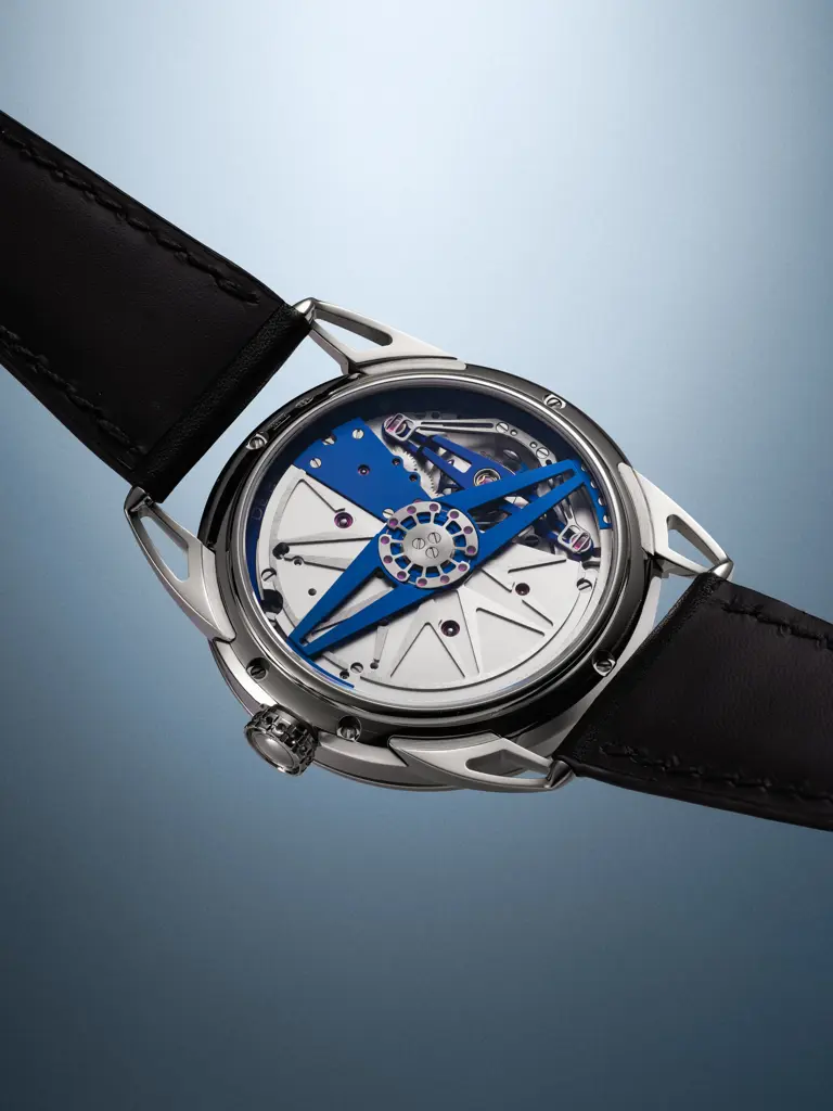 De Bethune, "Special Request" DB25 Blue Power Reserve Image 1++