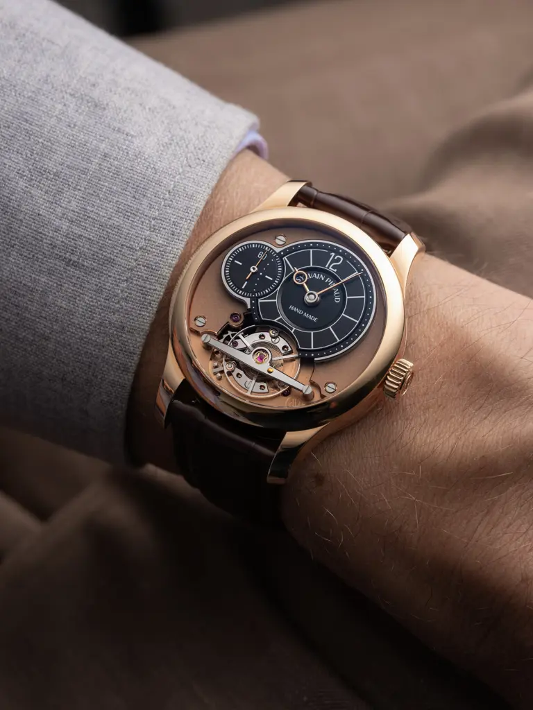 Sylvain Pinaud - "Piece Unique" Origine, in pink gold Image 1++