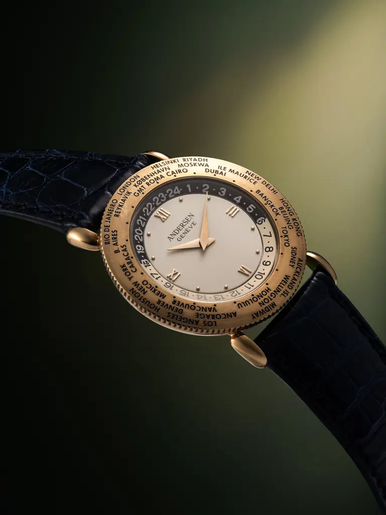 Andersen Genève - Communication, "First Generation" in yellow gold Image 1++