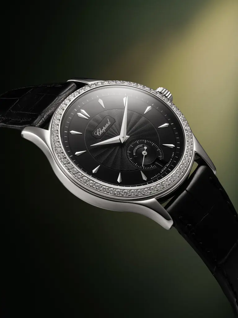 Chopard - L.U.C 1860, with diamond bezel Image 1++