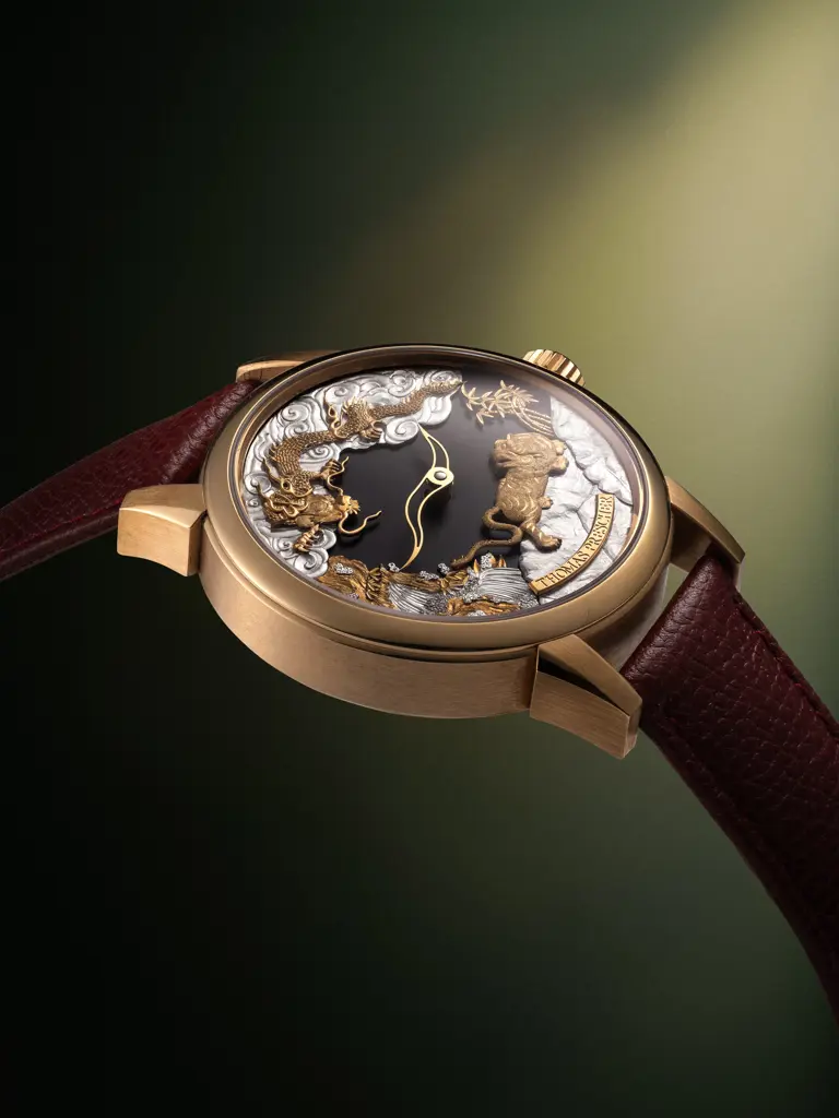 Thomas Prescher - "Piece Unique" Tempus Vivendi, with hand-engraved dial Image 1++